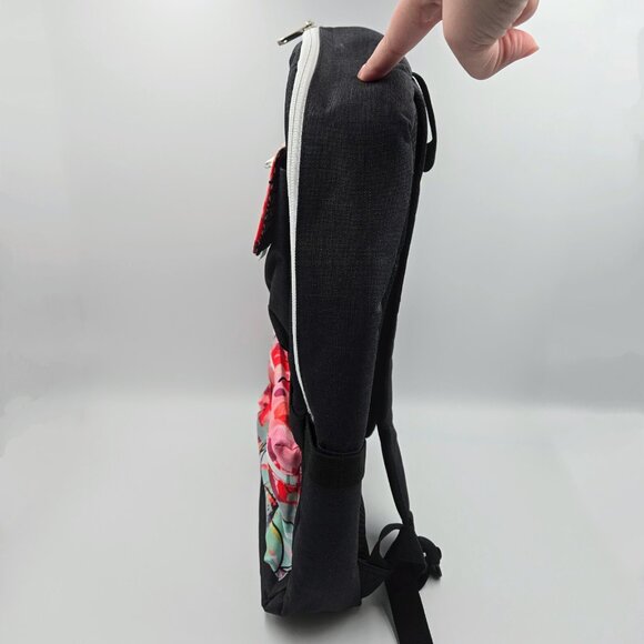 Stampin’ Up! On Stage Backpack Poppies Flowers Red Black Convention Floral Read - Picture 5 of 12